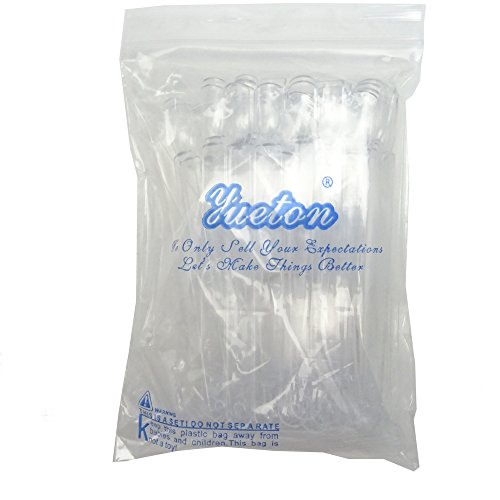 Yueton 2 Set Total 100 Tips Transparent Fan-Shaped Nail Art Tips Display Polish Board Display Practice Sticks Tool With Metal Screw Split Ring Holder #TOP7