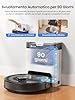 Lefant M2Pro Robot Aspirapolvere Lavapavimenti con Mappatura Laser dToF, 6000Pa, Stazione di Raccolta Polvere Automatica 2.7L, Navigazione PSD, Pulizia Personalizzata, App/Alexa/Google, Nero