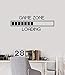 Vinyl Wall Decal Game Zone Loading Wall Sticker Home Decor Gamer Room Wall Mural Boys Bedroom Decoration Wall Stickers AY1010 (17x48