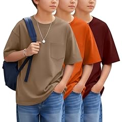 Khaki, Orange Red, Wine Red