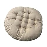 ＡＷＨＡＯ Cojín para Silla Colgante, cojín para Asiento de Exterior, para Silla Columpio Multiusos para Interior y Exterior, Caqui