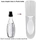 Newyuan Soda Stream Glasflaschenadapter für Crystal 0,7L Glasflasche Quick Connect Soda Flaschen adapter für Duo Terra Sodasteam Maker Glasflasche