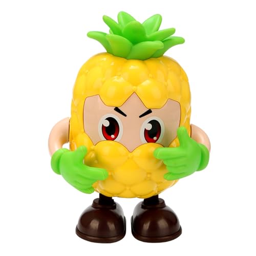 Pocoiau Precioso Juguete Multiusos De Piña Bailando con Mimetismo Luces Funcionales Y Coloridas para Niños De 3 Años En Adelante Uso De Juguete De Seguro