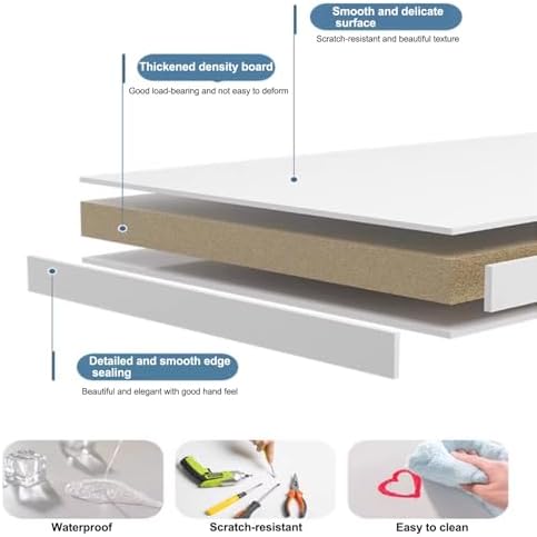 Stackable Heavy Duty Decorative Pedestal Stands - Elegant Columns for Wedding Reception, Dessert Table Displays, Home Office Decor, Party Centerpieces, Riser Boxes