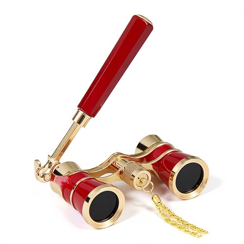 Binoculares Opera Glasses 3x25 Mini Vintage miniatura 1