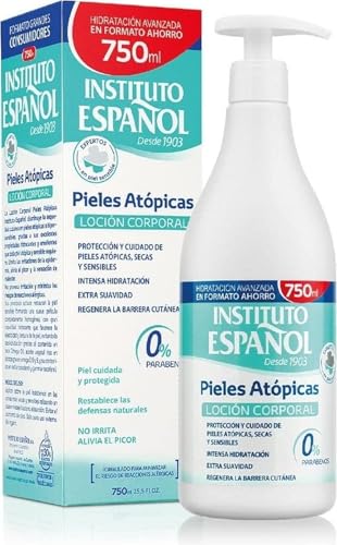 Instituto Español Loción Corporal Piel Atópica, 750 Mililitros (el empaque puede diferir)