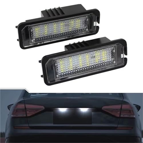 Luz de matrícula Phaeton piloto trasero con acabado resistente al calor 4