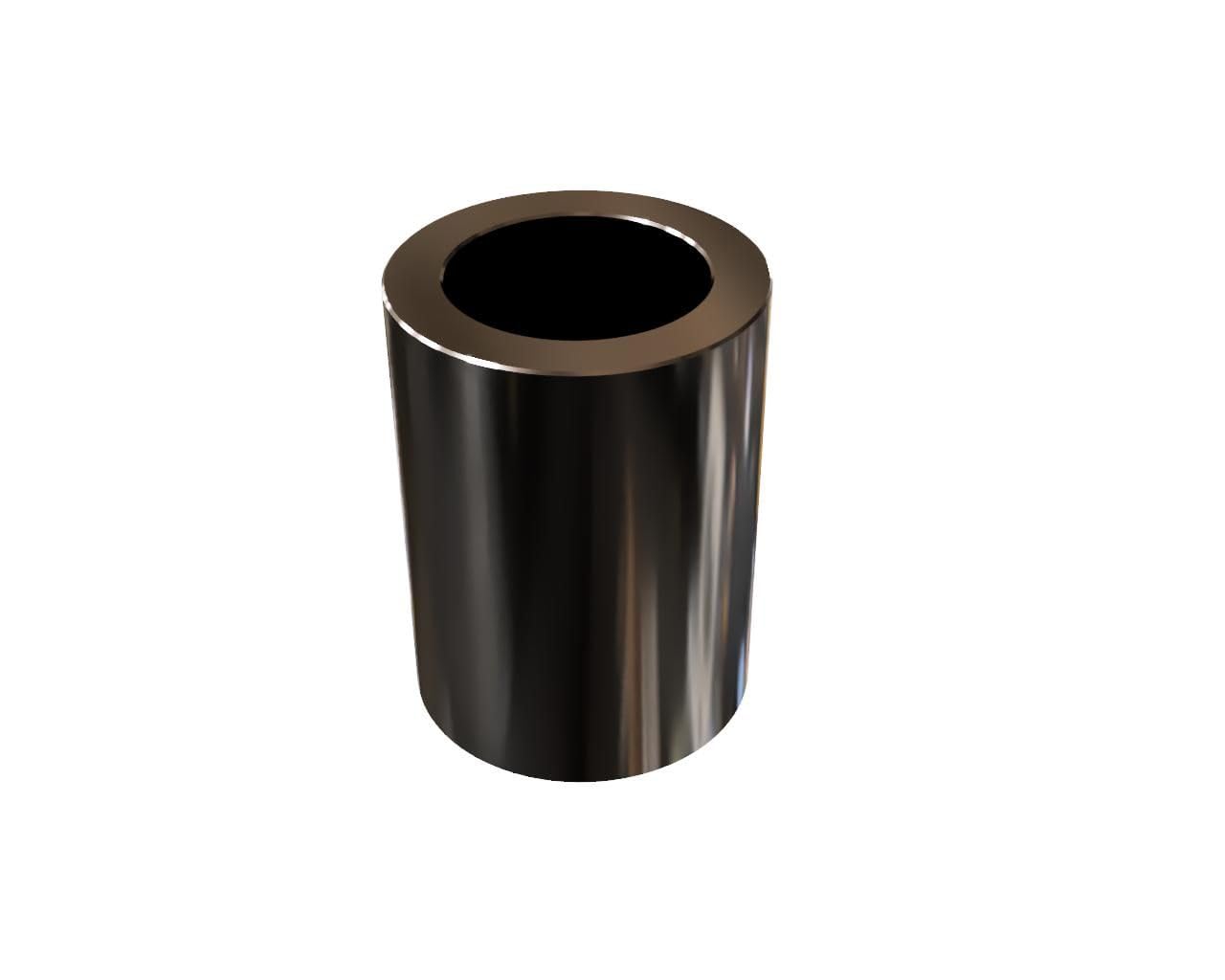 Aluminum Spacer Black 3/8" OD x 1/4" ID x Choose Your Length, Round Spacer Unthreaded Standoff Bushing Plain Finish, Fits Screws Bolts 1/4" or M6 by Metal Spacers Online (1/2" Length, 10 Pack)-image-48