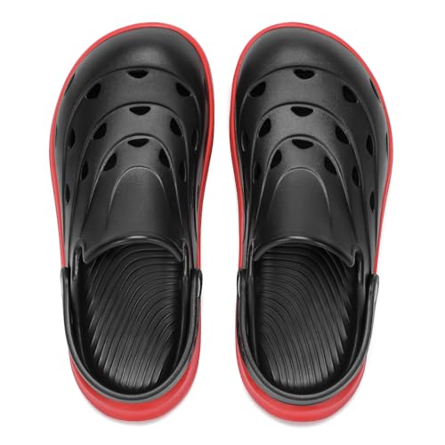 Image of Kricely Clogs for Men with Arch Support Shower Hiking Sandals for Beach Water, Recovery Plantar Fasciitis Orthotic Slides