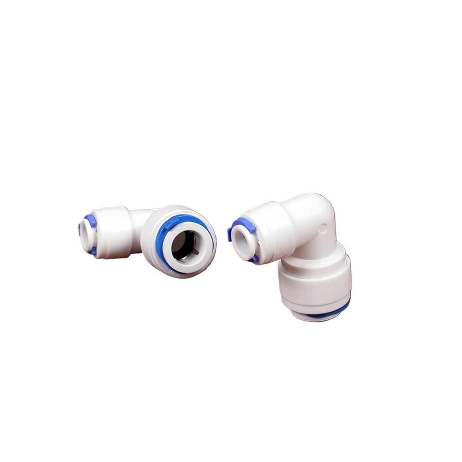 Raccord coudé pour filtre à eau empêchant la pliure des tubes osmoseur 6,35mm et 0,95cm