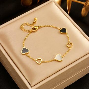 Image of SALTY Anti Tarnish Bracelet for Women | Fancy Bracelet | Jewellery Gifts | Hand Band | Fashion Accessories for Girls | Minimal Jewelry Design | Gift for Rakhi | Gift for Diwali, Christmas, Marriage, Birthday