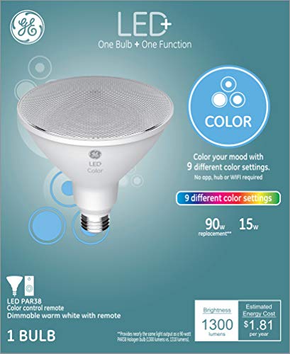 Color Changing LED Bulb PAR38 - Image 2