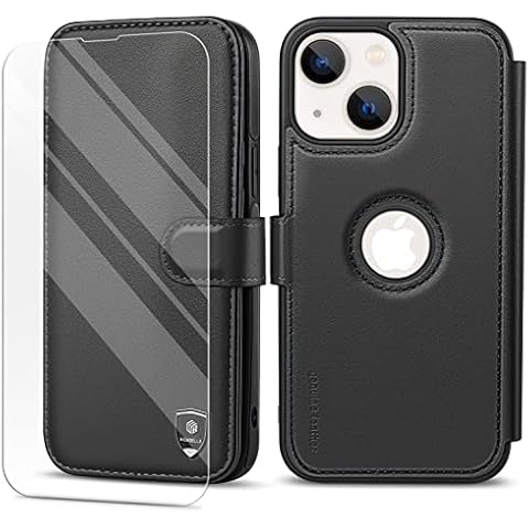 WenBelle iPhone 13 Leather Wallet Case Cover
