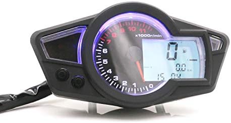 Motorcycle LCD Digital Speedometer Odometer Tachometer Gauge KMH For Honda CBR250R CBR 250 Custom