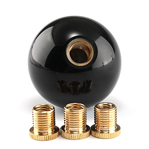 YIUIY Round Ball Shift Knob Universal Gear Shift Knob 5 6 Speed for Manual Automatic Vehicles with...