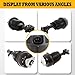 Jecoupoon A2123208213 Front Right Airmatic Suspension Shock Absorber Strut Assembly ADS Compatible with E Class W212 CLS Class W218 4Matic 2009-2018