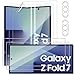 GEEMEE für Samsung Galaxy Z Fold 7/Fold7 5G Panzerglas Schutzfolie + Flexibel TPU Displayschutz + Kamera Schutzfolie, 2+2+2 Stück 9H Gehärtetem Anti-Blasen Vollständige Abdeckung Displayschutzfolie