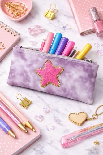 Image of ASIAN Cute Pencil Pouch for Boys & Girls | Zipper Pencil Case for Kids | School Stationery Organizer | Cosmetic & Pen Holder for School, Office & Travel