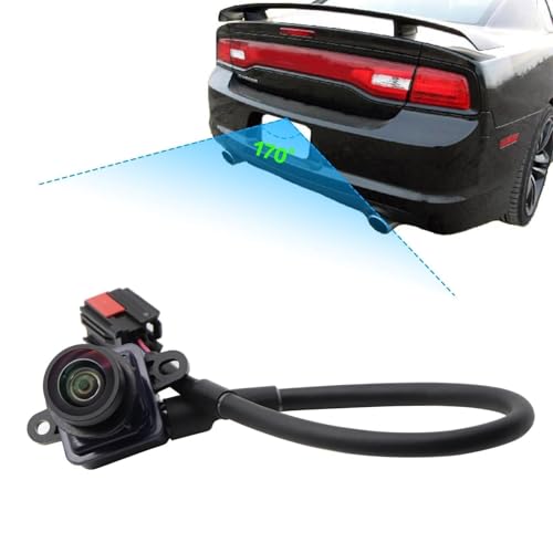 Image of FZJDSD Rear View Backup Camera Compatible with Chrysler 300 2011-2014 Compatible with Dodge Charger 2011-2014 56054058AE 56054058AF 56054058AG 56054058AH 56054058AD