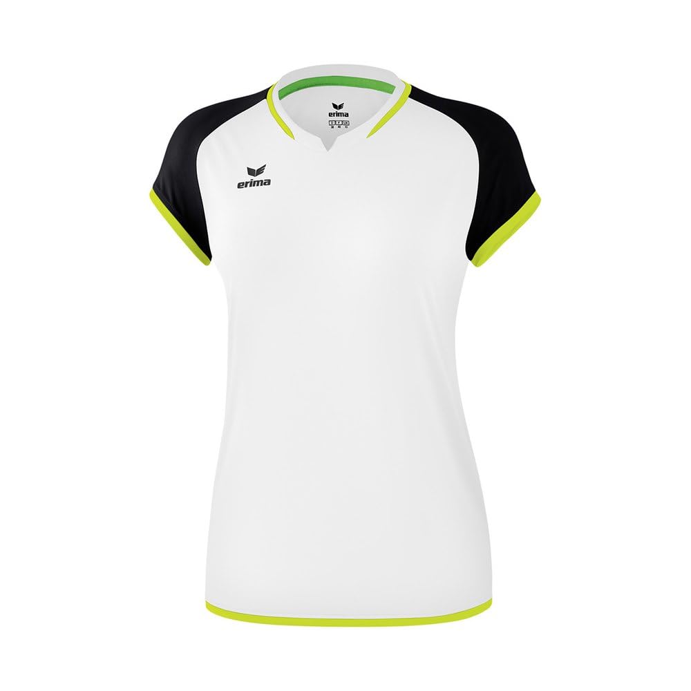 Erima Women Zenari 3.0 Tank Top - White/Black/Lime Pop, 34