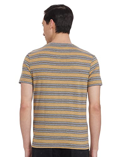Image of Jockey 2717 Men's Super Combed Cotton Rich Striped Round Neck Half Sleeve Regular Fit T-Shirt