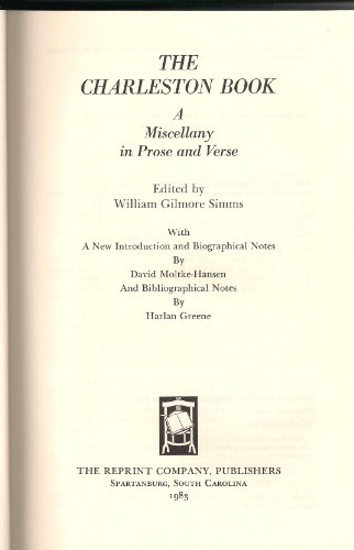 The Charleston Book: a Miscellany in Prose and