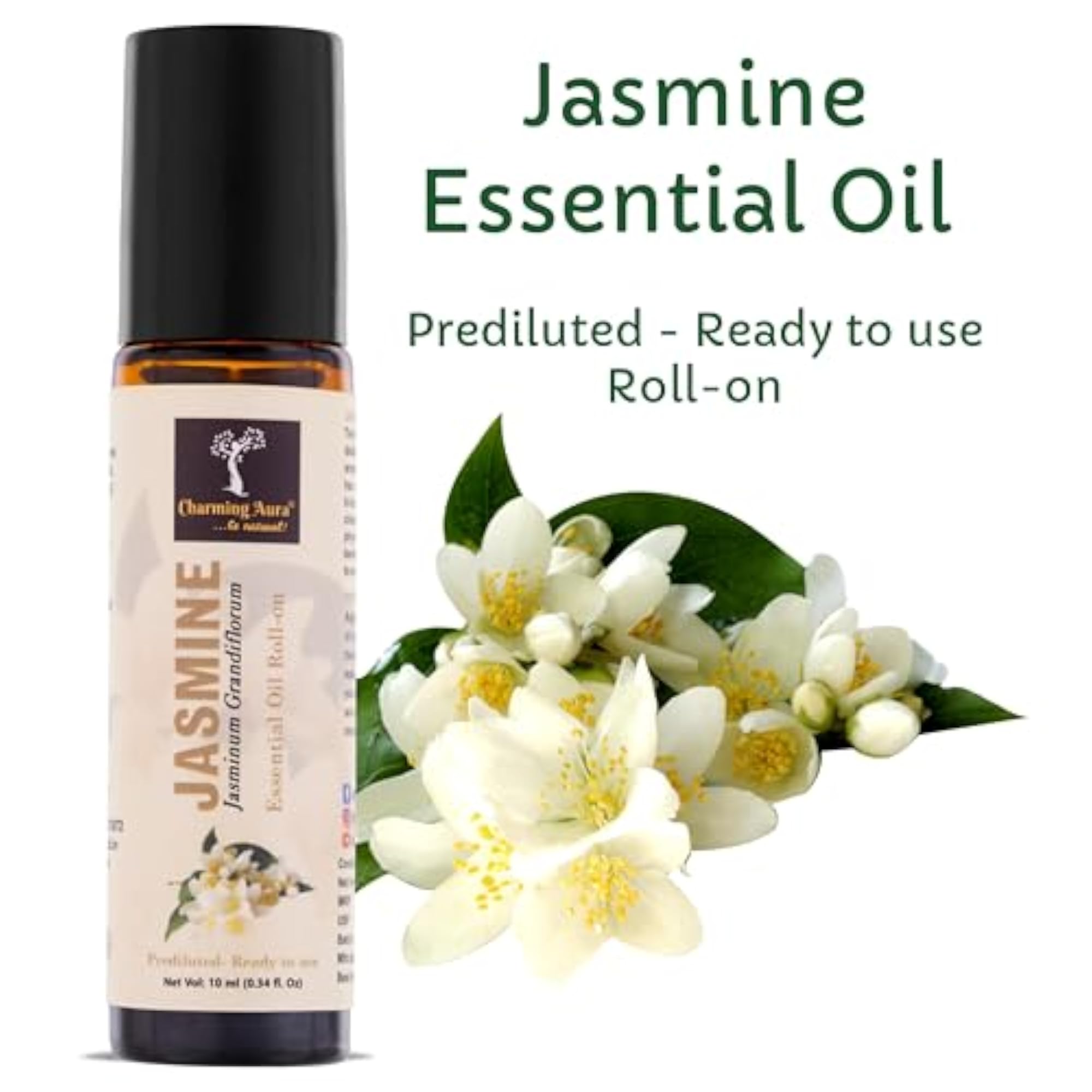Charming Aura Jasmine Essential Roll-On, 10 ml