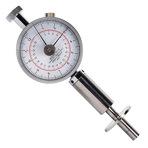 HOJILA Hardness Tester Fruit Firmness Penetrometer Fruit Sclerometer Gauge GY-3 To Measure Maturity Level of Fruit