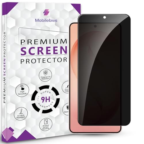 Image of Premium Privacy Tempered Glass Screen Protector for Samsung S26 Plus (6.7 Inch, Pack of 1) Edge to Edge Coverage Anti-Spy /Anti-Peeping 9H Hardness Screen Guard with Installation Kit