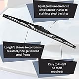 Heyner Exclusive Wiper Blades For Mitsubishi Outlander 2012-On Spoiler Windscreen Wiper Replacement Front And Rear Set HES2618H12HRC Front Rear Set - Image 7