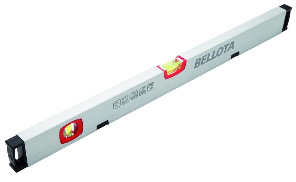 Bellota 50101M-40 - Nivel de burbuja tubular, Herramienta de precisión con imán, standard