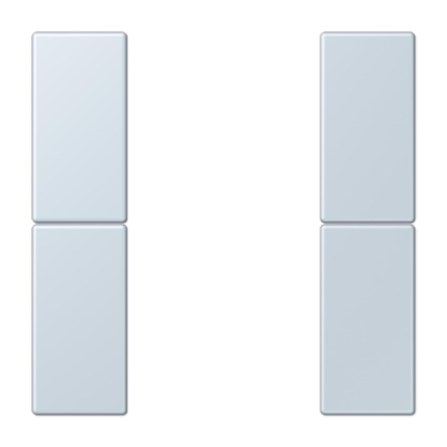 Jeu de touches F50 2 phases LC32023 pour poussoir JUNG