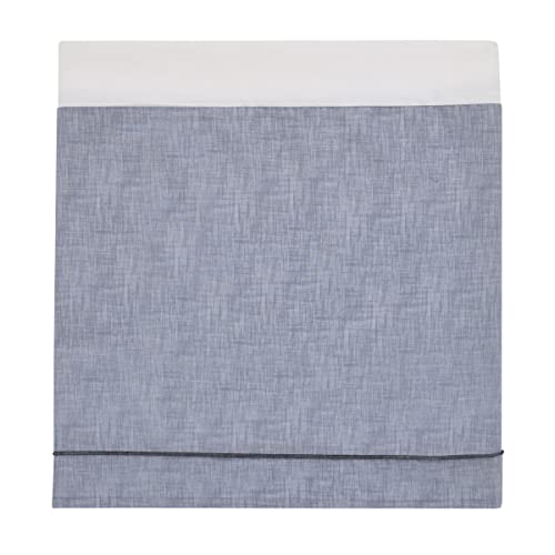 Image of Disney Mickey Mouse - Call Me Mickey Blue, White, and Gray The Adventure Begins Stars and Gingham 3 Piece Nursery Crib Bedding Set - Comforter, 100% Cotton Fitted Crib Sheet, and Crib Skirt