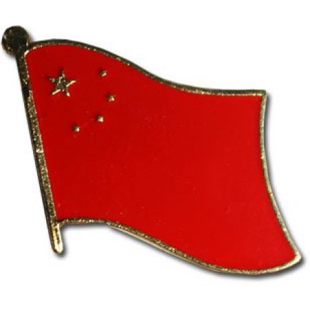 China Flag Lapel Pin