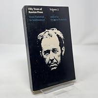 Fifty Years of Russian Prose - Vol. 2: From Pasternak to Solzhenitsyn 0262660202 Book Cover