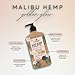 Malibu~Hemp-Golden Glow Body Moisturizer for Dry Skin, 18 fl oz. (Pack of 1)