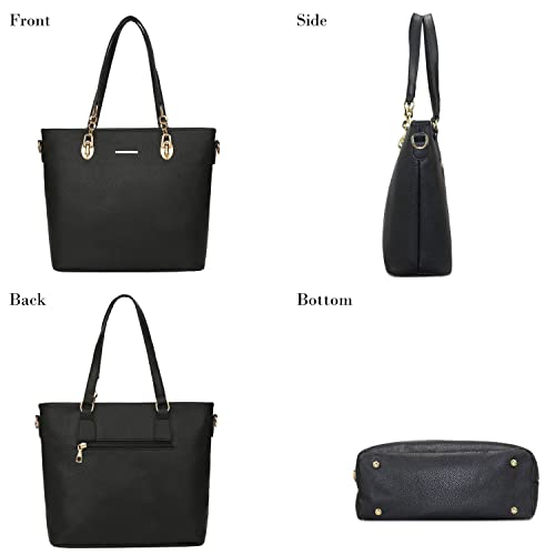 Image of OTMIPIML Purses and Handbags for Women Synthetic Leather Tote Crossbody Bags Satchel Purses Set 6pcs | Set