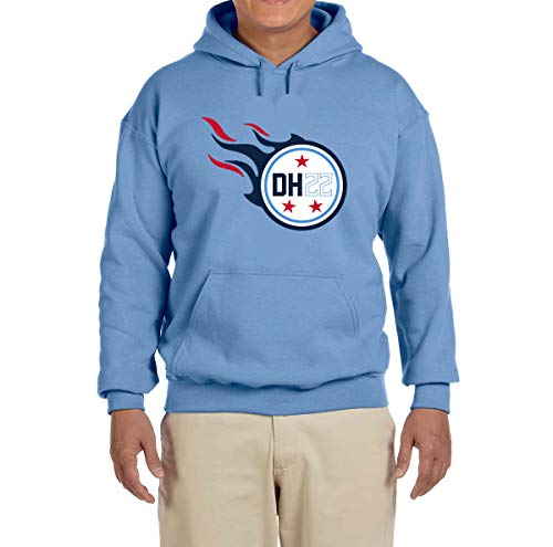 Tobin Clothing Blue Tennessee Henry Logo Hooded Sweatshirt Youth Large