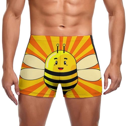 Swim briefs homme abeille anti frottement pour piscine et plage