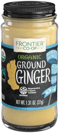 Frontier Co-op Organic Powder, Ginger Root, 1.31 Ounce