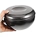 Cabilock Household Serving Bowl Stainless Steel Mixing Bowl Compact Easy to Clean Perfect for All Occasions