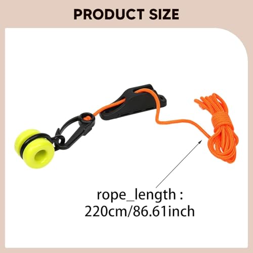 Récupération facile de poids de pêche grâce à la corde nylon robuste 22m - 2