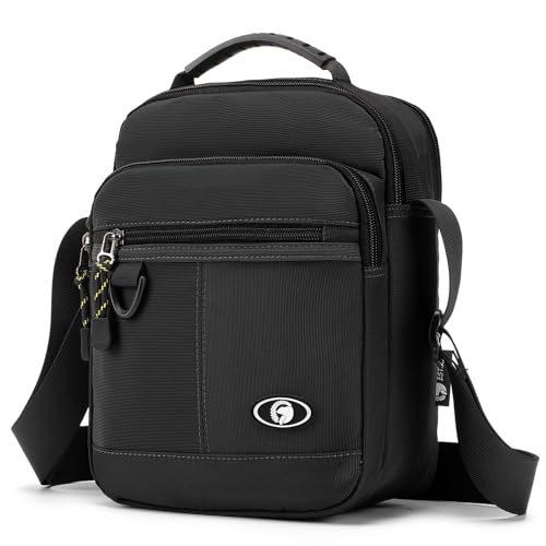 SPAHER Borsa a Tracolla Casual da Uomo, Borsello Messenger Commerciale, Borsa a Spalla Impermeabile...