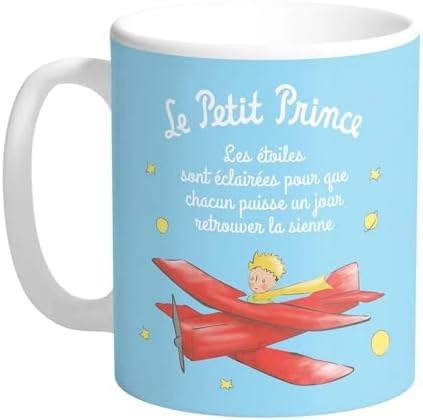 Enesco Taza mug Porcelana El Principito (En avión)