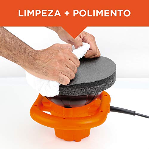BLACK+DECKER Politriz Orbital de 10 Pol. (254mm) 3.200 RPM e 120W 220V KP12K