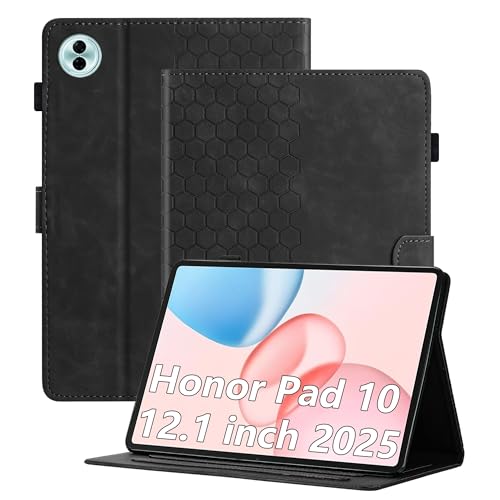 Coque Honor Pad 10 anti-choc avec support multi-angles et dos rigide nid d'abeille