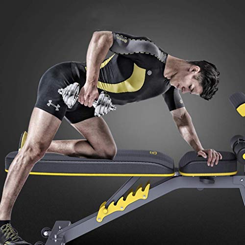 Banc de musculation Équipement d'exercice Banc de gymnastique Banc d'exercice Chaise de fitness Sit-ups Équipement de fitness Accueil Multi-Fonction Assist Oiseau Banc Banc Haltère Tabouret – Image 5