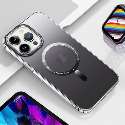Coque magnétique sans fil iPhone 13 Pro ENILSA étui antichoc souple noir