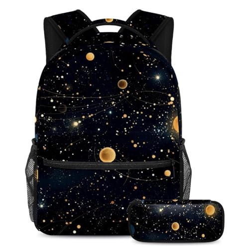 Duo sac à dos ciel étoilé et trousse pour simplifier la rentrée scolaire