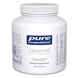 Pure Encapsulations - Calcium K/D - Hypoallergenic, High Elemental Calcium Supplement with Vitamins K and D - 180 Capsules